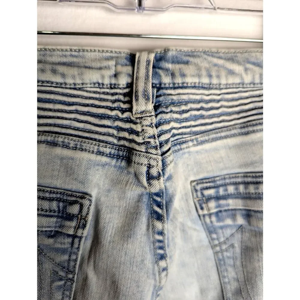 Tru religion world tour Mens Jeans Biker Waist 36